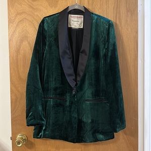 Velvet Tuxedo Blazer